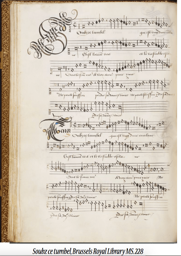 Soubz ce tumbel, Brussels Royal Library MS. 228